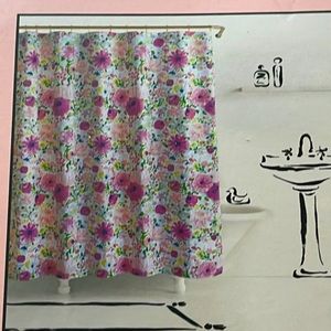 ❤️HP❤️ Kate Spade shower curtain. 72” x 72 DAHLIA floral new